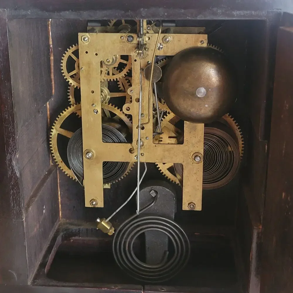 Antique Vintage Sessions 8 Day Time and Strike Mantle Clock